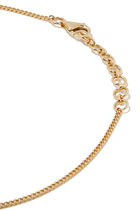 Nur Eye Necklace, 18k Yellow Gold & Diamonds